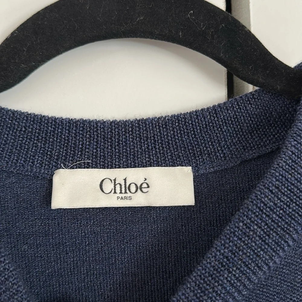 Chloe cropped knitted